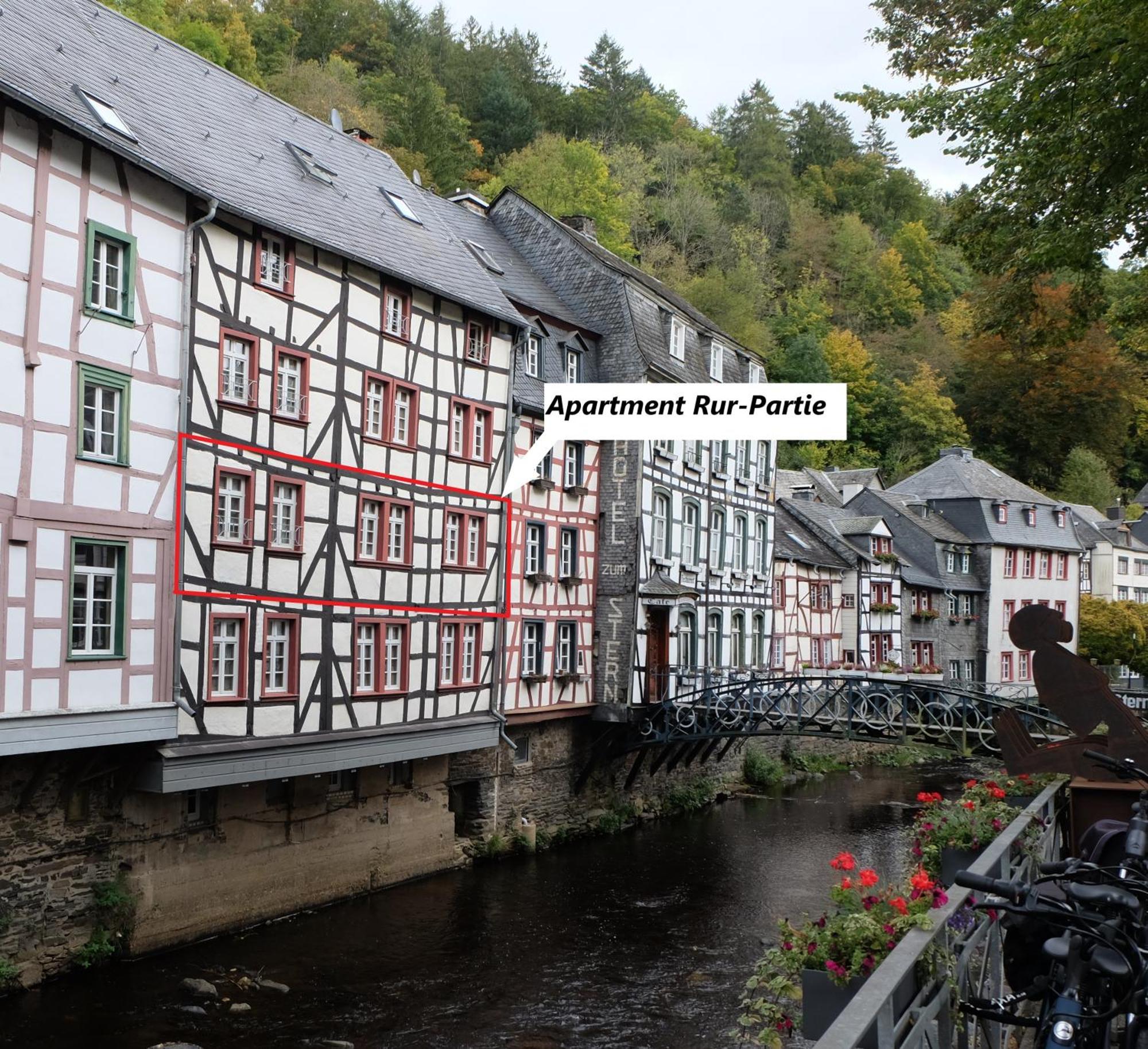 Apartment Rur-Partie Im Haus An Der Rur Monschau Zewnętrze zdjęcie